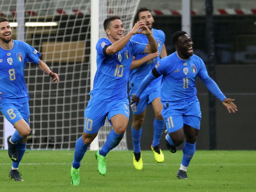 Italia sulla serie di vittorie consecutive nelle partite della Nations League
